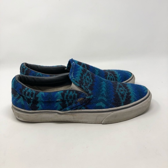 vans pendleton slip on